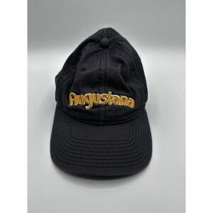 Augustana College The Game Strapback Hat Black Embroidered Dad Cap One Size